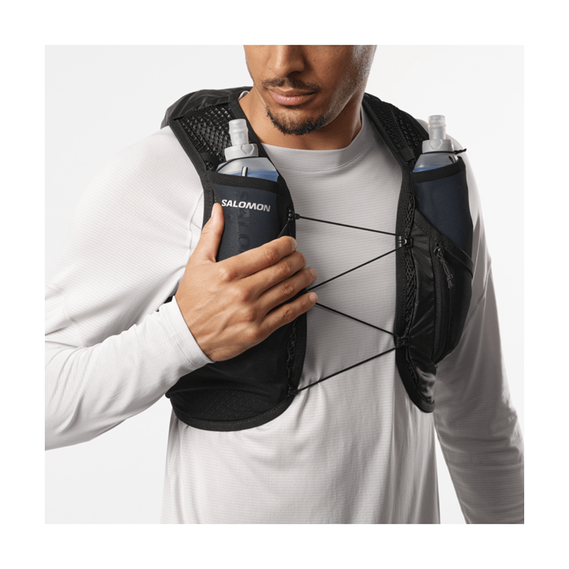 Salomon Løbevest Active Skin 8 Sort Str L 5