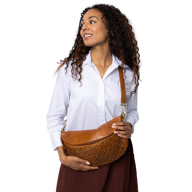 RE:DESIGNED Midjeväska Mika Bumbag Brun 2