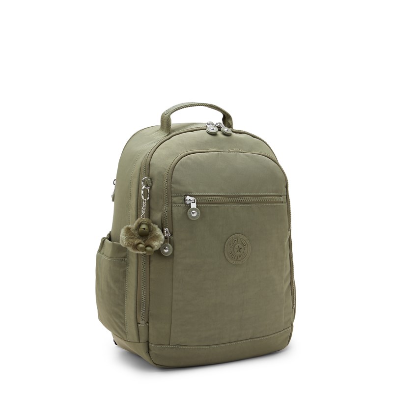 Kipling Rygsæk Seoul Cabin Army Grøn 4