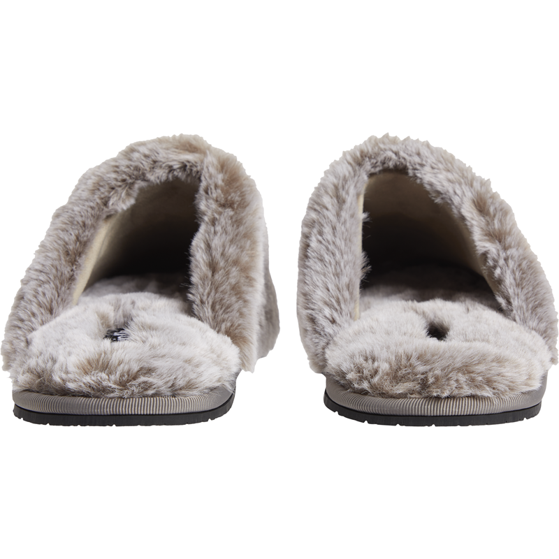 Calvin Klein Dame Slippers Mule Fur Lysegrå 40 3