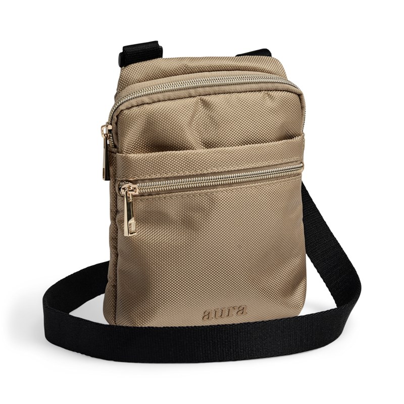 Aura Crossbody Ontario Recycled Caramel 4