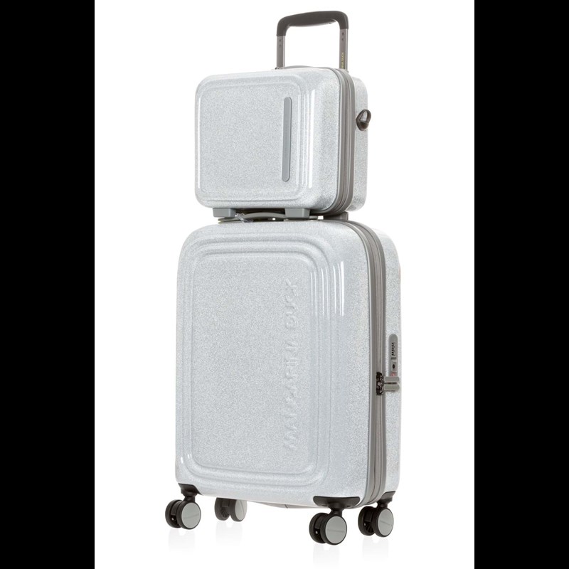 Mandarina Duck Beauty Case Logoduck Glitter Silver 5
