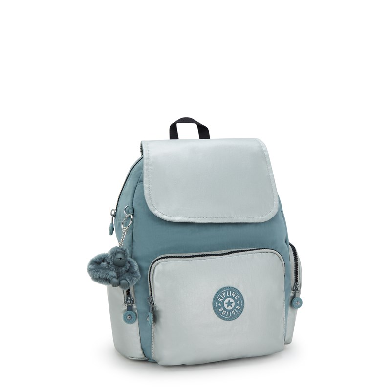 Kipling Ryggsäck City Zip S Grå 3