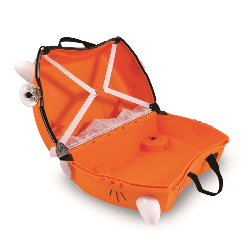 Trunki Børnekuffert med hjul Tipu Orange 5