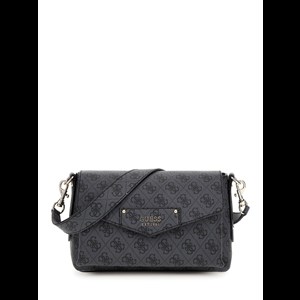 Guess Skuldertaske Eco Brenton Sort/grå