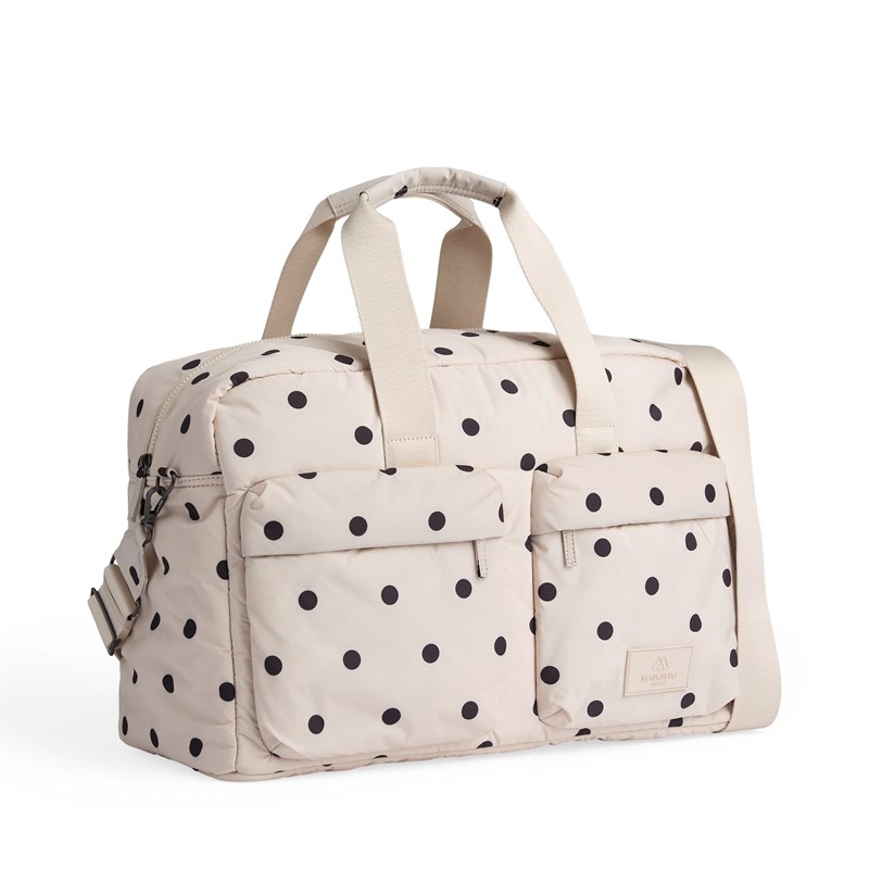 MARKBERG Rejsetaske Morembg  Creme/Sort 5