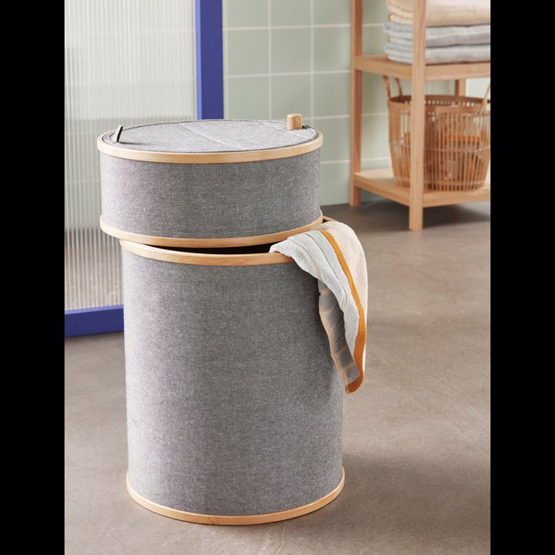 Hübsch Håndklæde  Lyseblå 50x100 7