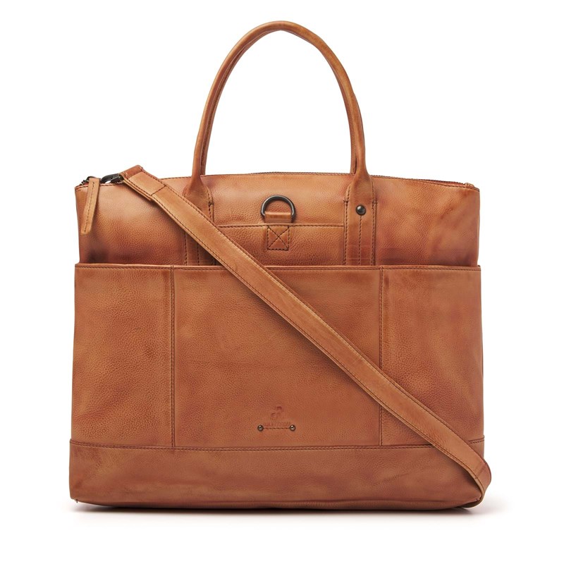 dR Amsterdam Computertaske Camel 15" 1