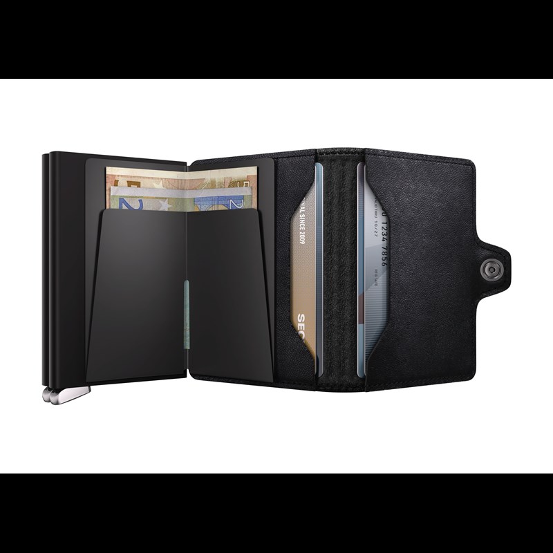 Secrid Twinwallet Emboss Lines Svart 2