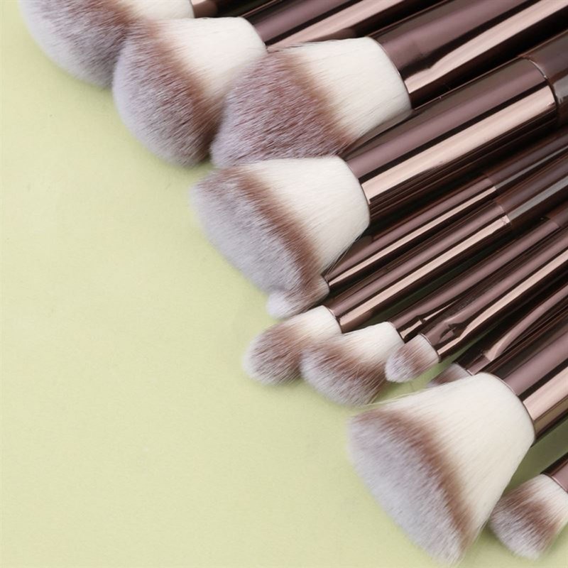 Technique Pro Makeupborste set Brun 3