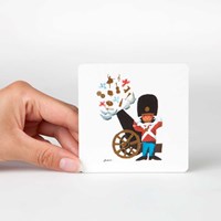 Antoni Legacy Drikkebrik Garder m. kanon Rød/Hvid