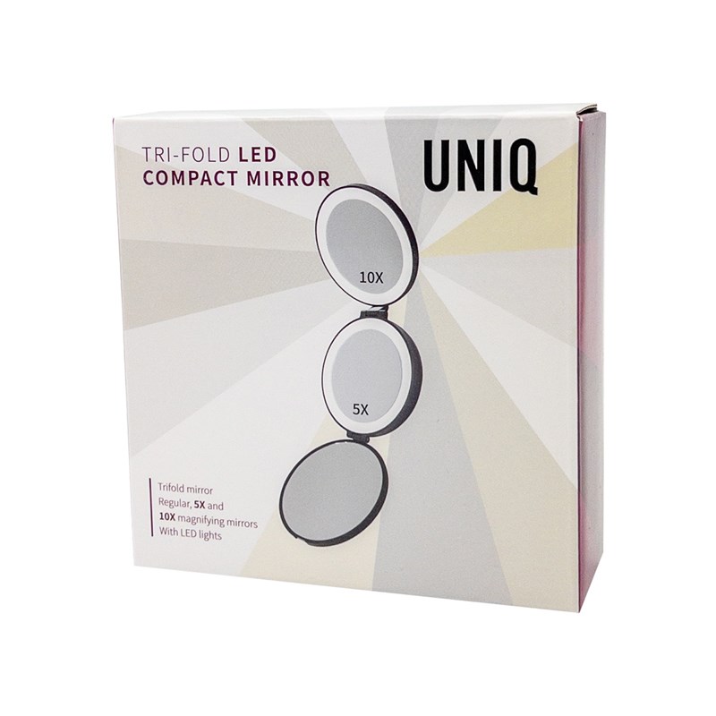 UNIQ Resespegel  LED 10x  -5x först Svart 7
