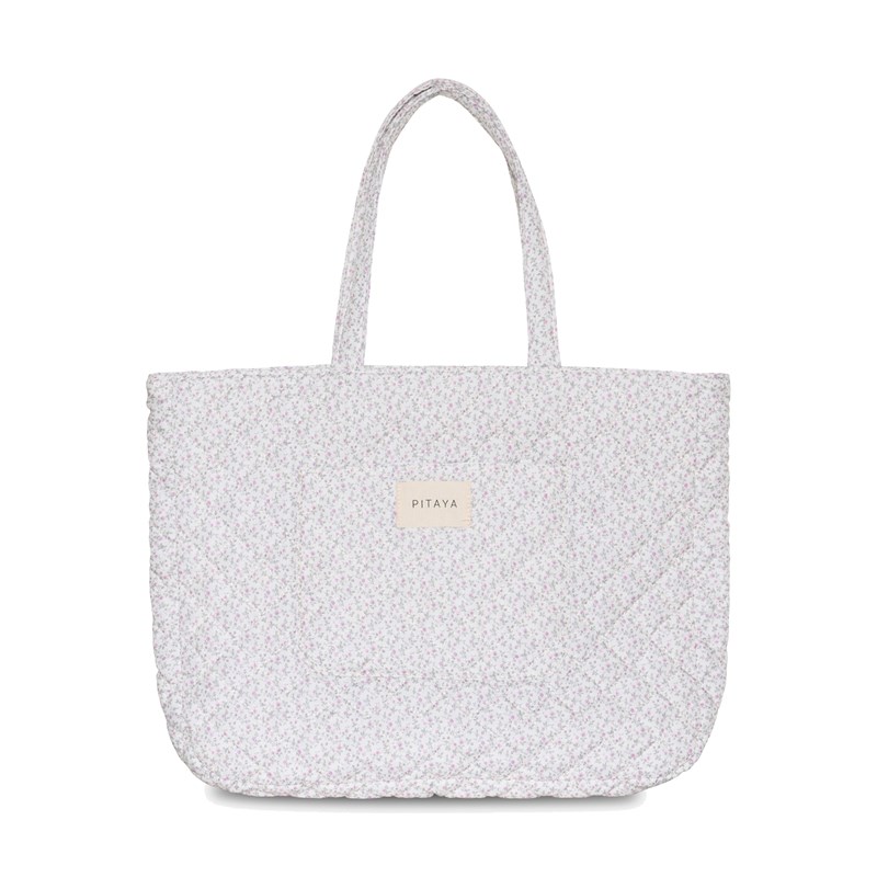 PITAYA Tote Bag Quilted Blommigt tryck