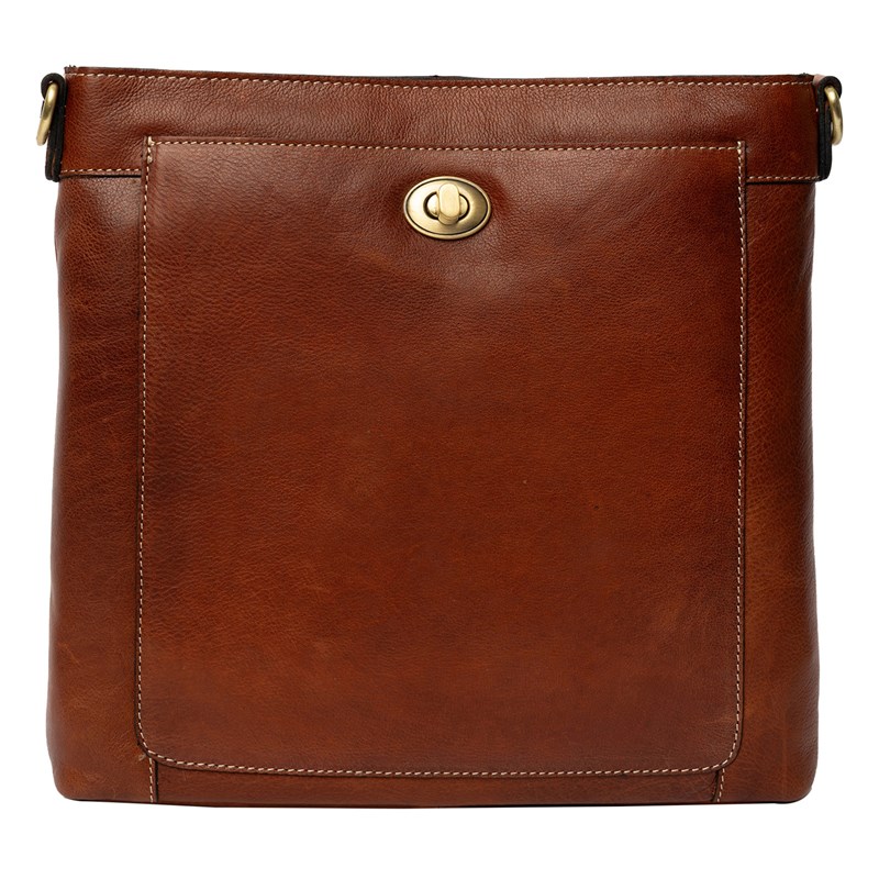 RE:DESIGNED Crossbody Moa Big Cognac 1
