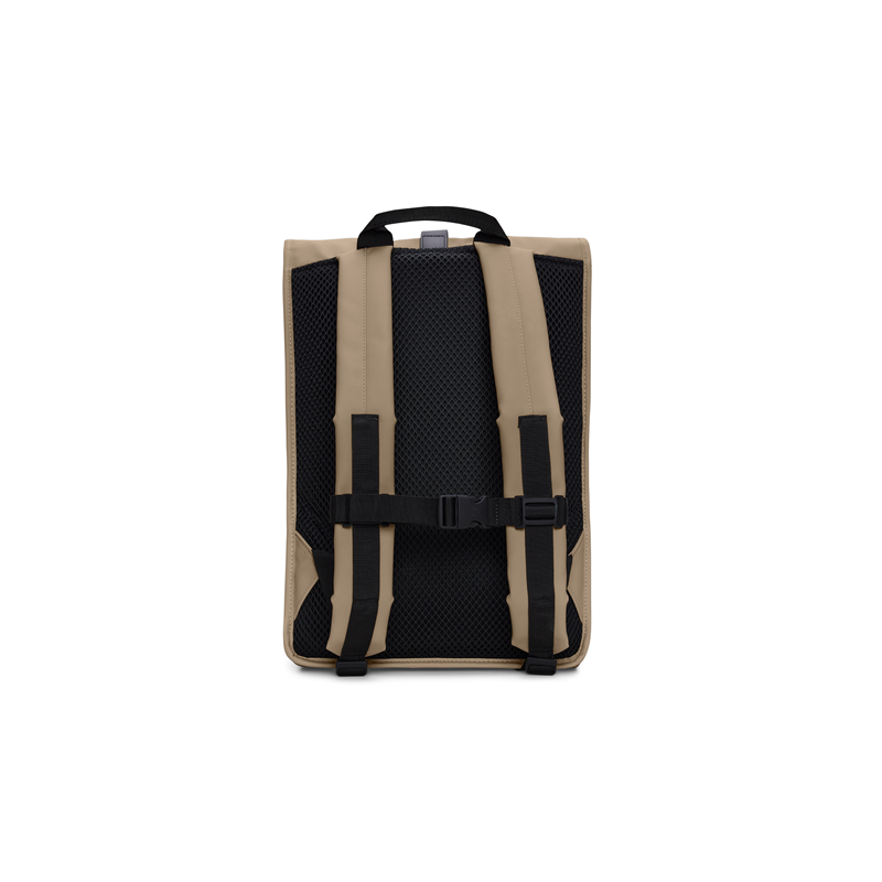 RAINS Ryggsäck Rolltop Rucksack Beige 3