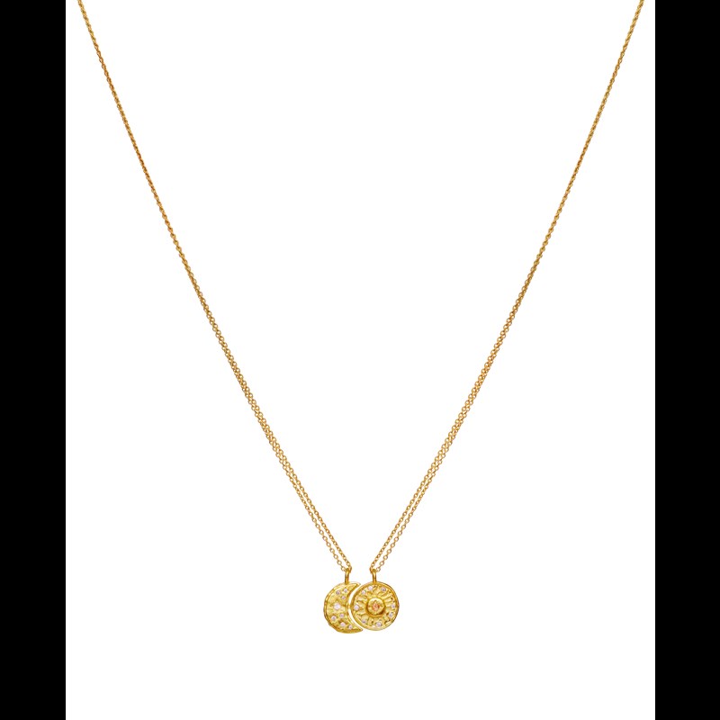 Maanesten Halsband Friendship Guld 2