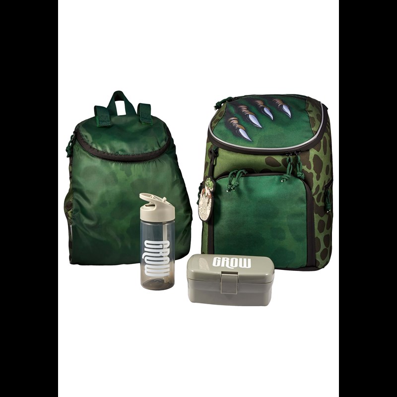 Grow Skoletaske StartPack Strong Grøn 1