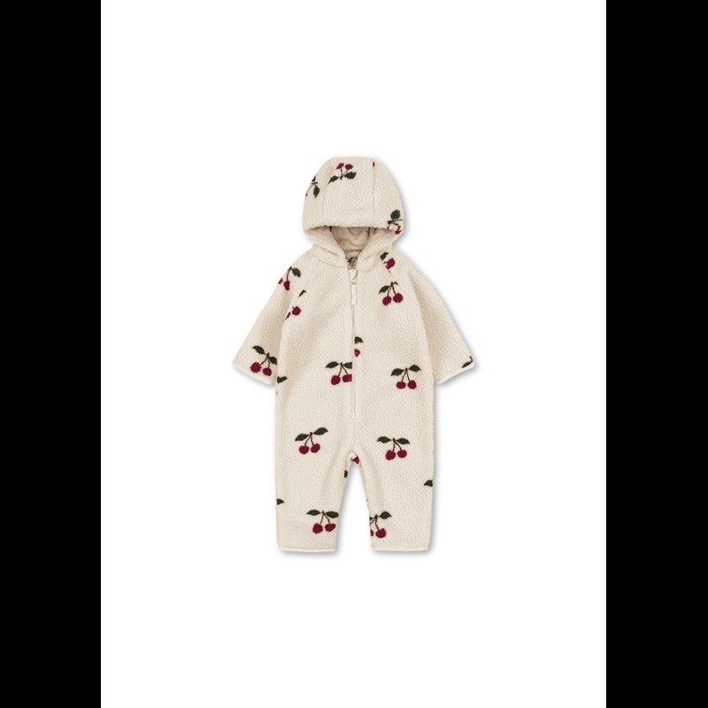 Konges Sløjd Heldräkt Jody Teddy Cerise Multi 3 mdr. 1