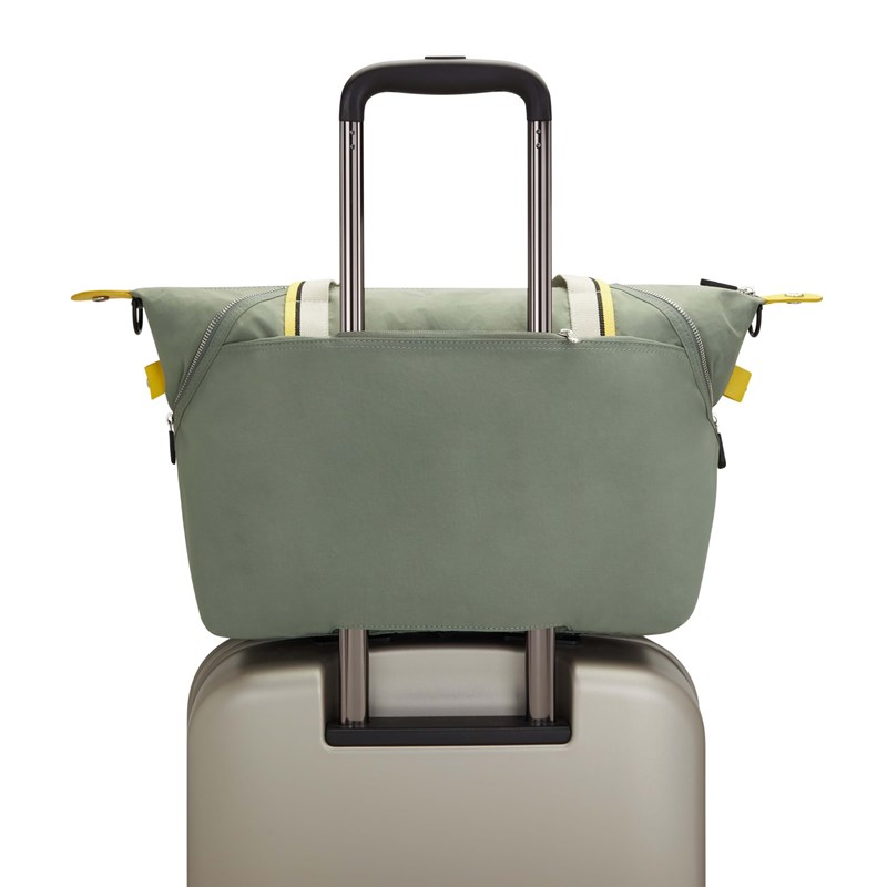Kipling Rejsetaske Art Duo Pocket Grøn 6