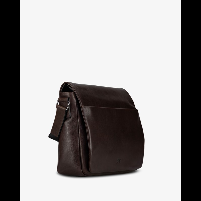 Jost LONDON Skuldertaske M Brun 13" 2