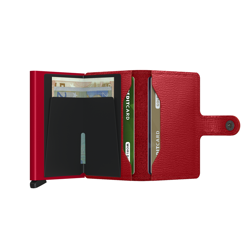 Secrid Korthållare Mini Wallet Röd 3