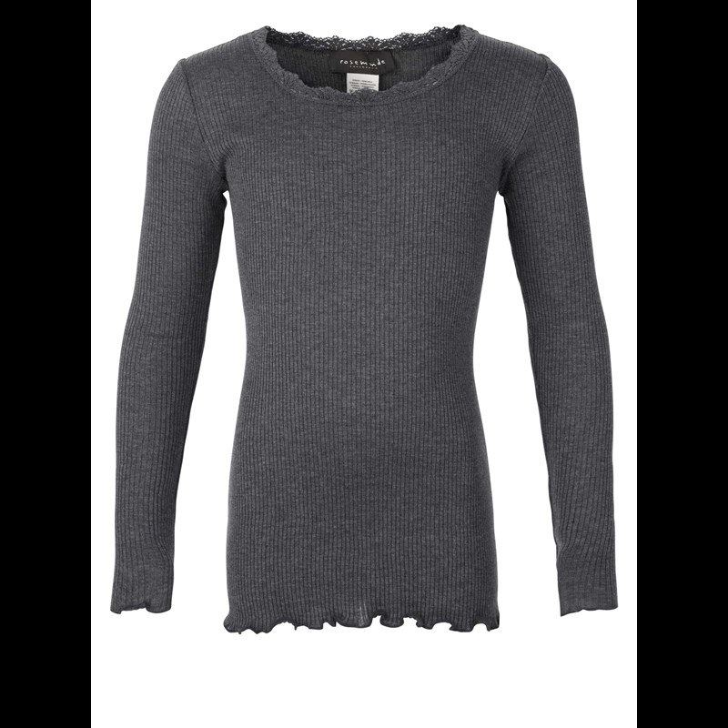 Rosemunde Silkebluse  Grå 14 år(164) 1