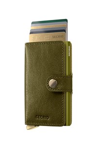Secrid Kortholder Miniwallet Basco Oliven 1