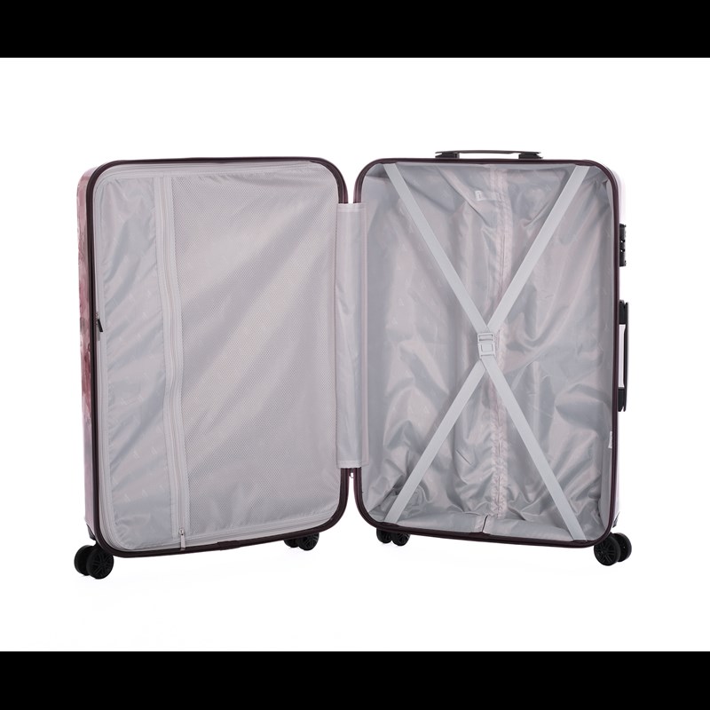 Aries Travel Kuffert Seattle Pink mønstret 75 Cm 5