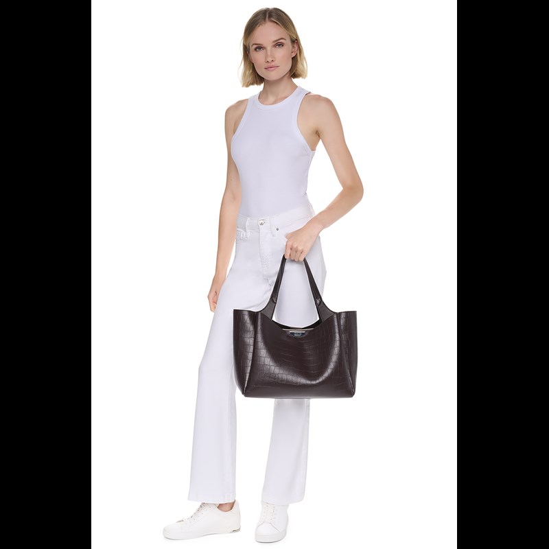 DKNY Skuldertaske Willa Brun/brun 8