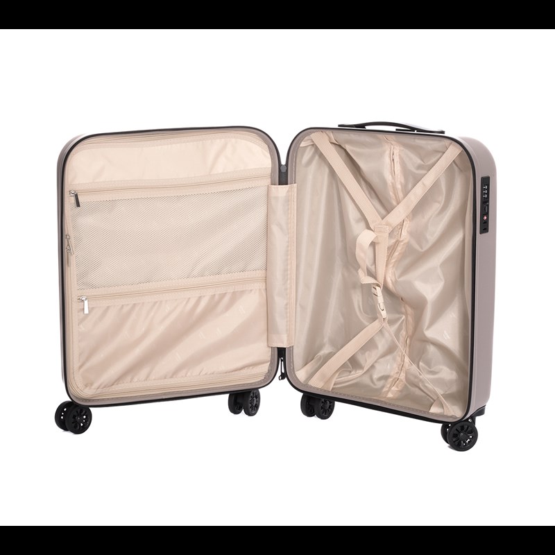 Aries Travel Kuffert Palermo Beige/grå 55 Cm 5