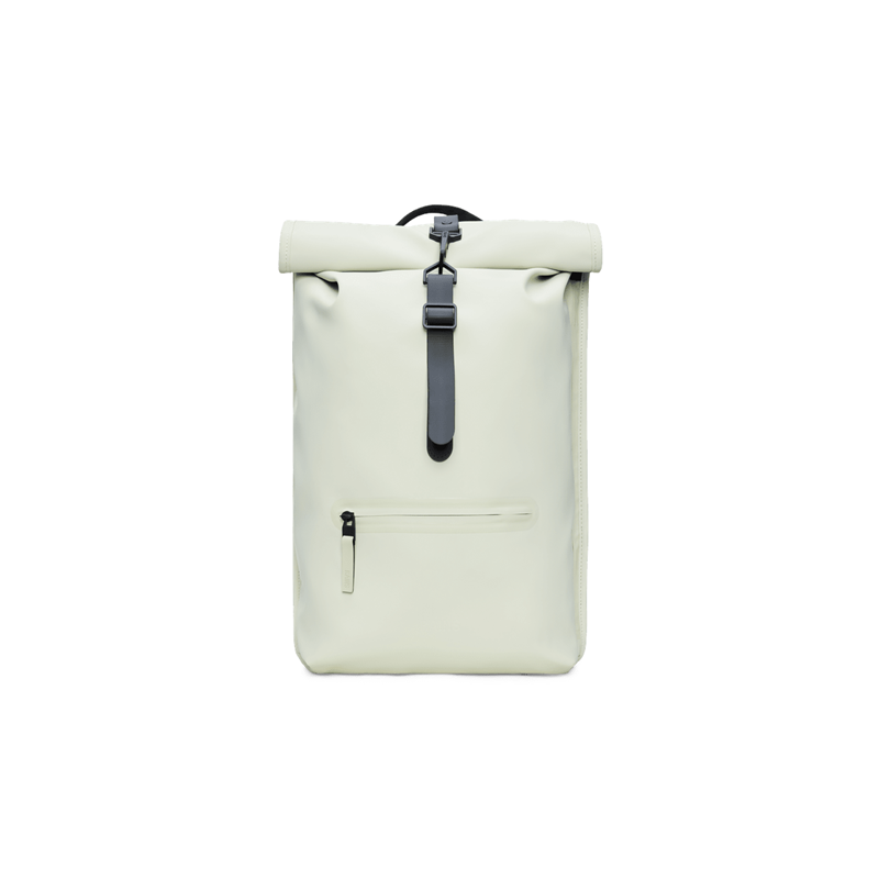 RAINS Ryggsäck Rolltop Rucksack Creme 1
