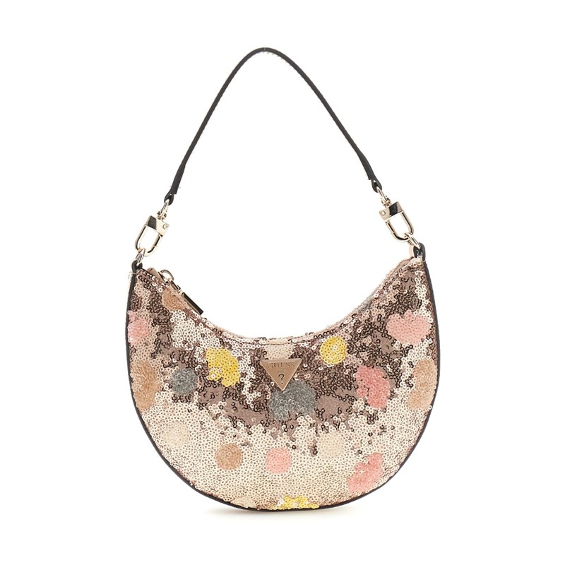 Guess Skuldertaske Tasmin Brun-pink 2