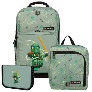 LEGO Bags Skoletaskesæt Optimo Starter L. Grøn