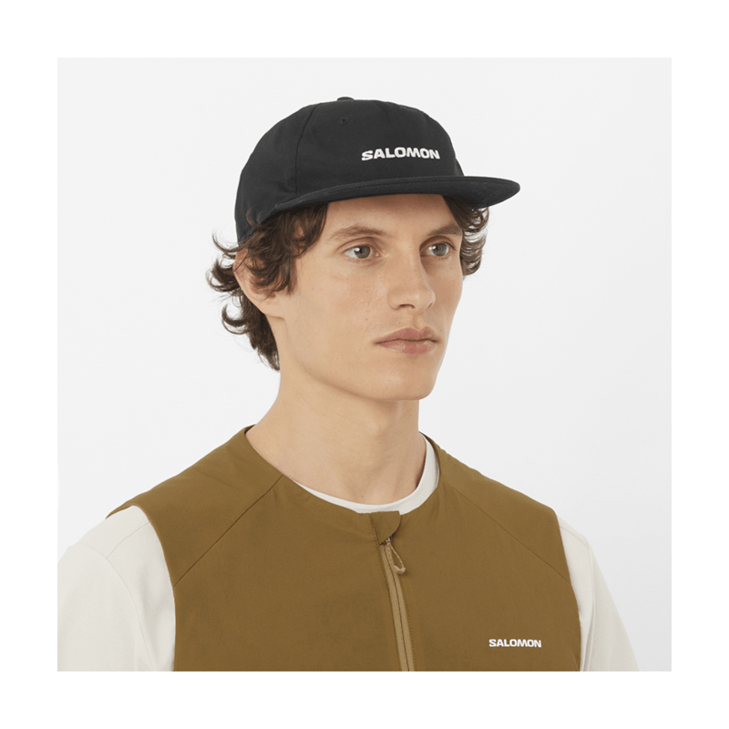 Salomon Kasket Logo Flat Sort Str L/XL 2
