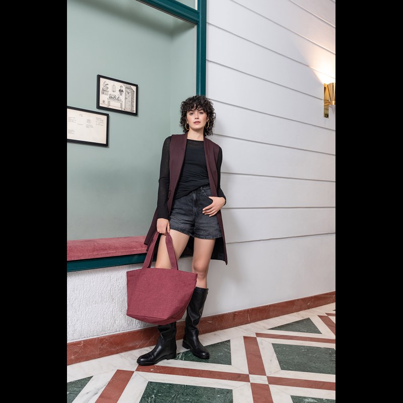 Reisenthel Shopper M Brændt Rød 6