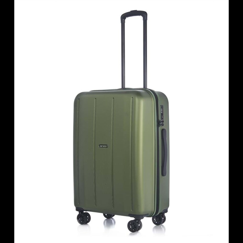 Aries Travel Kuffert Palermo Grøn 65 Cm 2