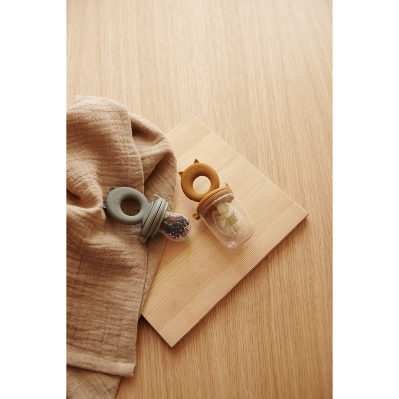 LIEWOOD Food Feeder 2-Pak Miranda Bear Blå 2