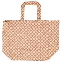 Ib Laursen Shopper Quiltet Natur med blomma 1