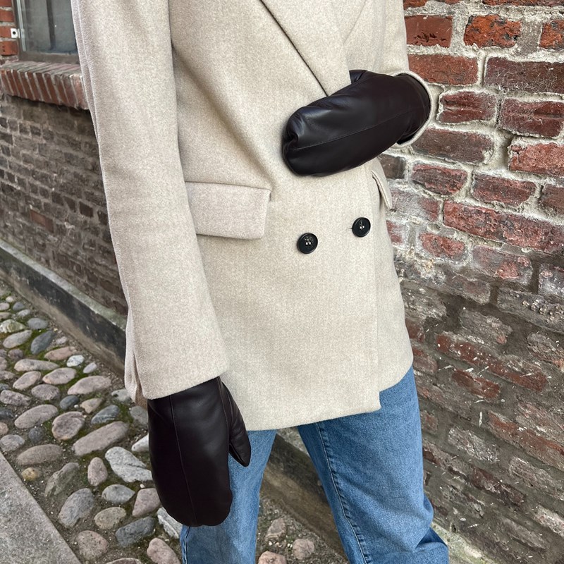 Aura Dameluffe Moritz  Sort Str S 2