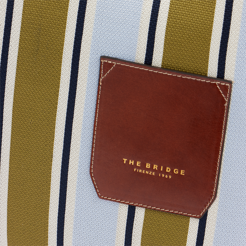 The Bridge Strandväska Luna Oliv 5