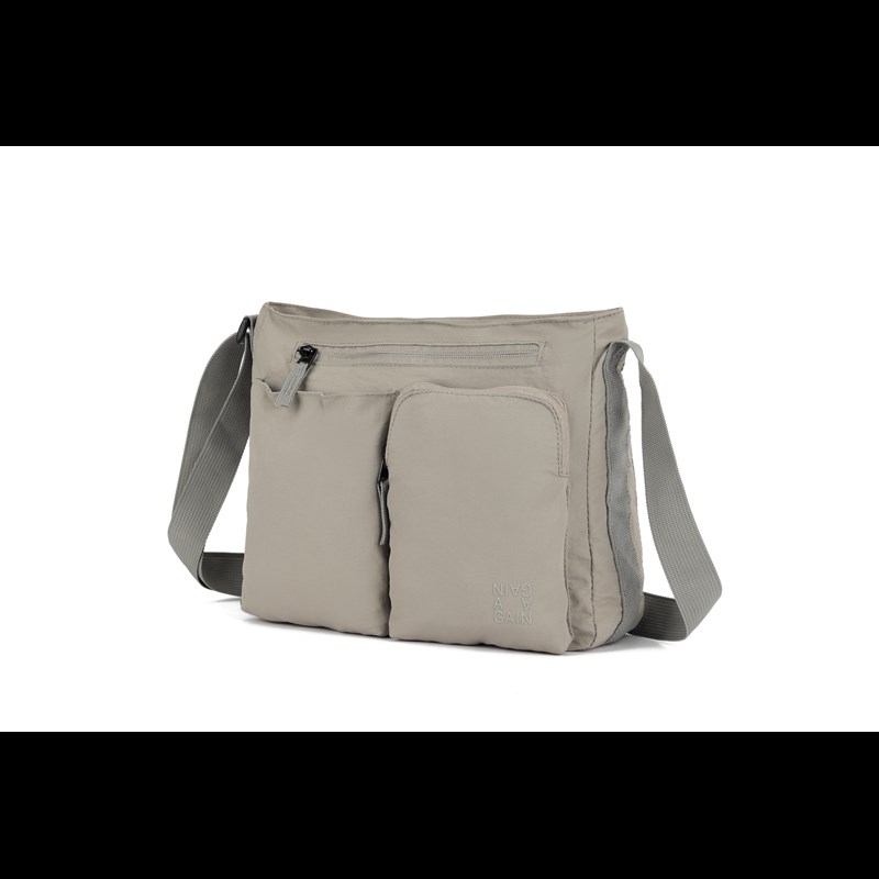 Again Crossbody Jazz Beige/grå 2