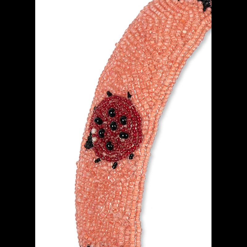 Konges Sløjd Hårbånd med Perler Ladybug Lyserød 4