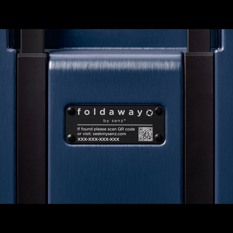 Senz Kuffert Foldaway Mørk blå 66 Cm 2