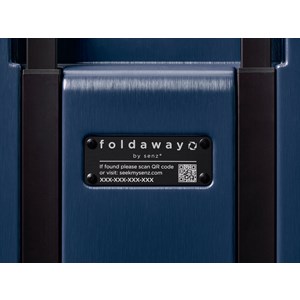 Senz Kuffert Foldaway 66 Cm Mørk blå alt image