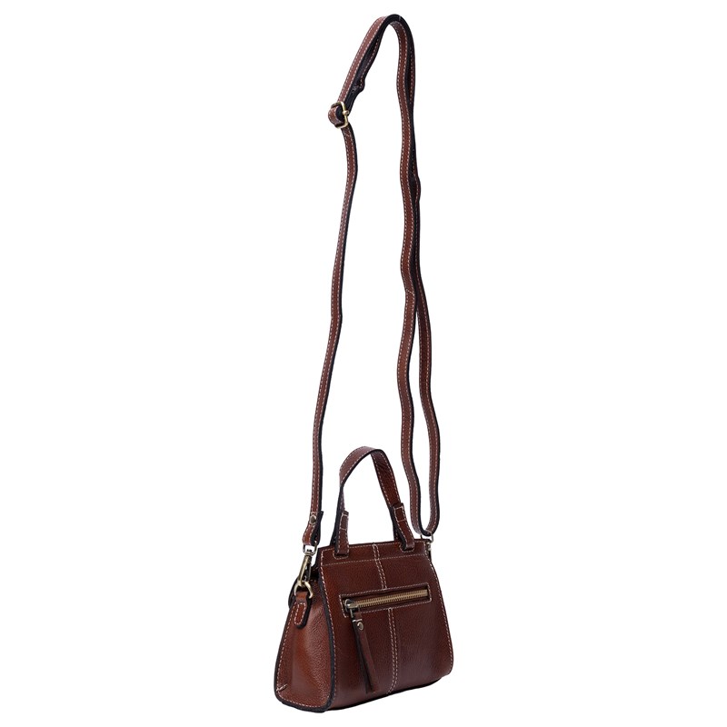 RE:DESIGNED Crossbody Saya Small Cognac 5