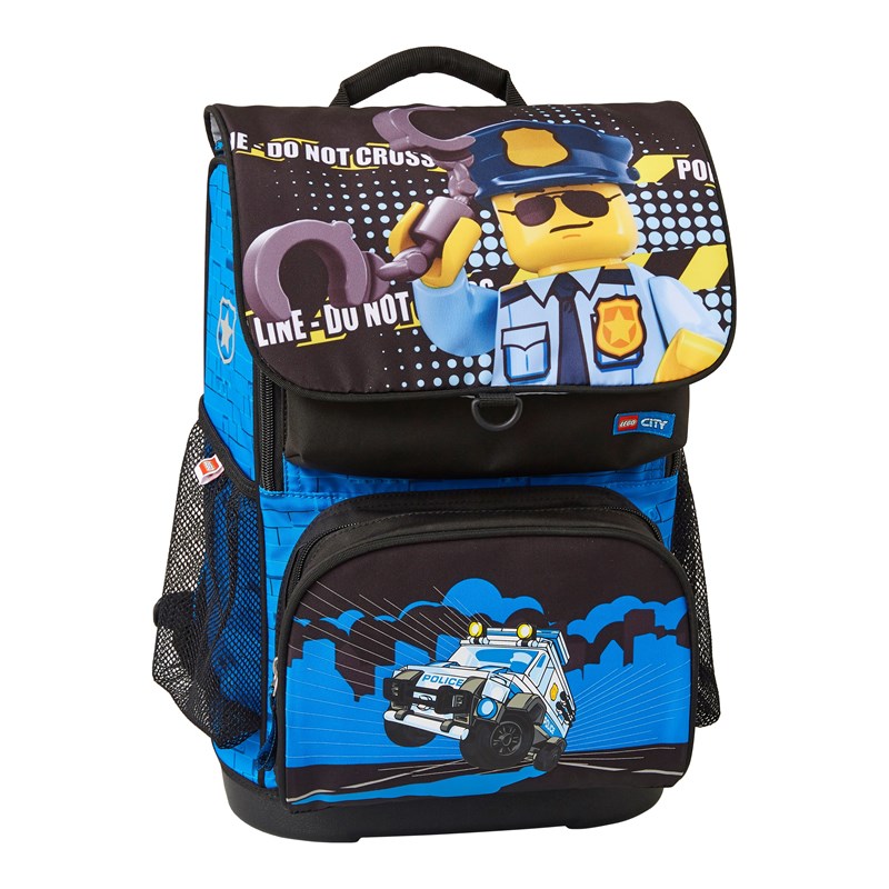 LEGO Bags Skoletaskesæt Optimo City Poli Blå/sort 2