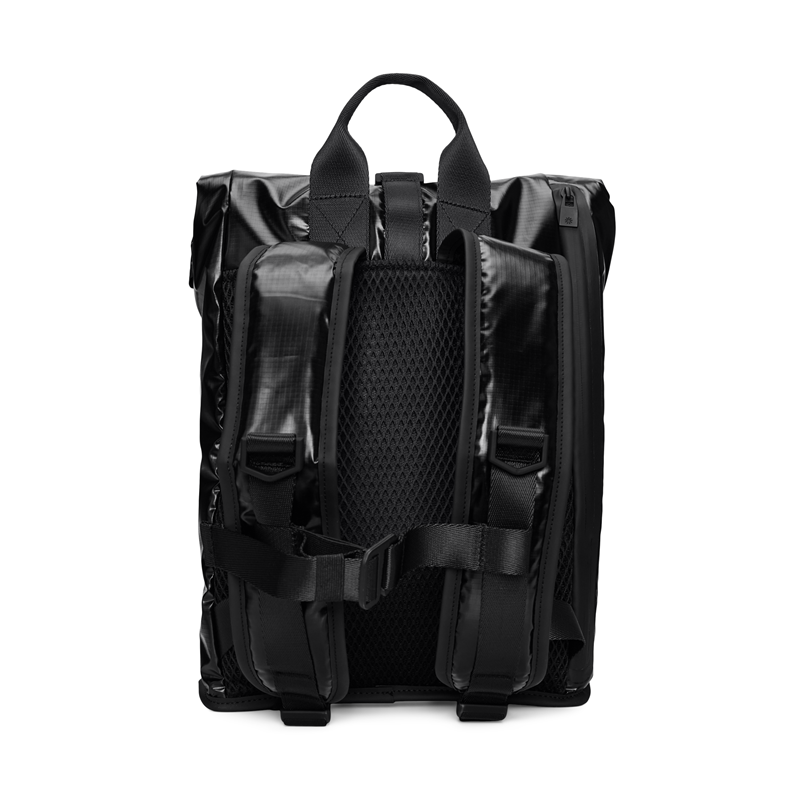 RAINS Ryggsäck Sibu Rolltop Mini Svart 3