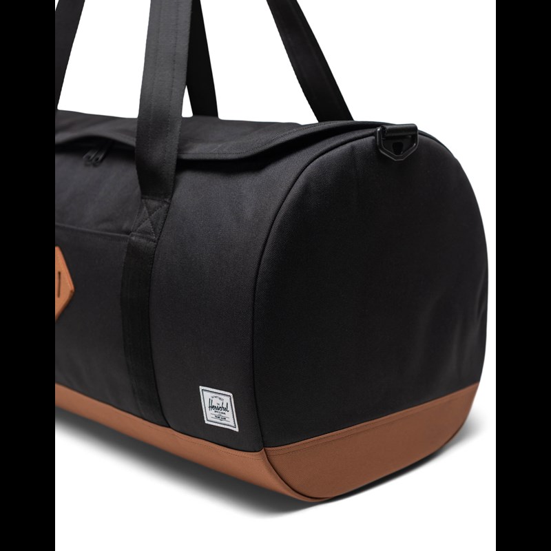 Herschel Duffelbag Heritage Svart/Brun 4