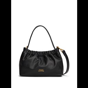 Tommy Hilfiger Crossover soft leather mini Svart