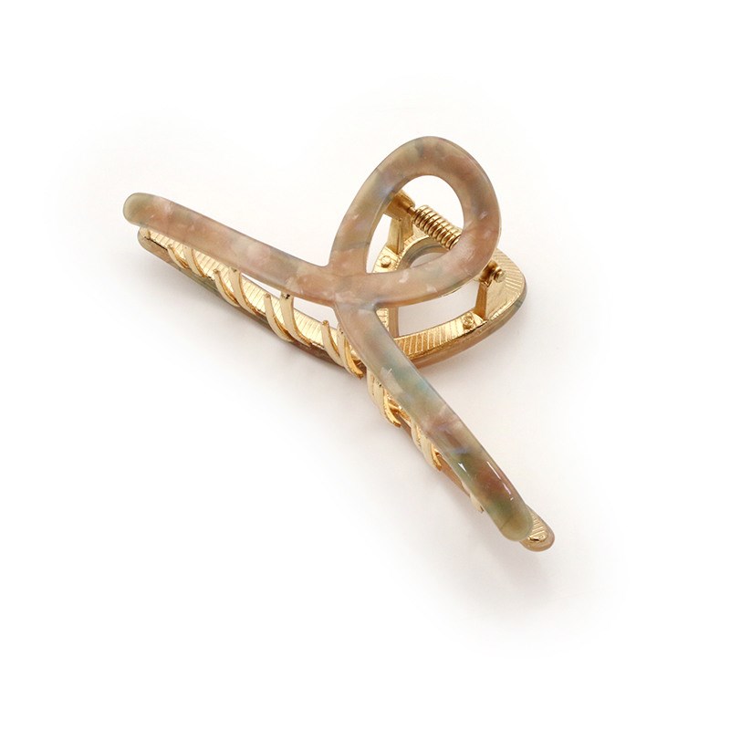 Conmé Hårklemme Rina Sand/brun 1